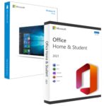 Produktbild von Microsoft Windows 10 Home + Office 2021 Home & Student