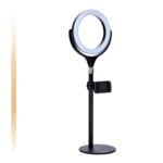 Produktbild von Rollei Lumis Tabletop Bi-Color – Kleines LED-Ringlicht für den Schreibtisch