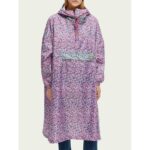 Bild von Scotch & Soda Faltbarer Regen-Poncho mit Print