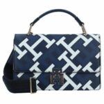 Bild von Tommy Hilfiger Push Lock Leather Handtasche