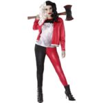 Bild von ATOSA Gruseliges Harlekin-Kostüm für Damen Halloweenkostüm