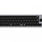 Bild von Keychron Q9 QMK 40% ISO Barebone Knob Version RGB Hot-Swap – Grau Q9-F2