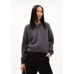 Bild von ALBASAA MOHAIR – Frauen Oversized Fit Strickpullover – grau (Größe: L)