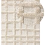 Bild von benuta Pop Hochflor Shaggyteppich Tibo Cream 80×150 cm – Bettvorleger für Schlafzimmer 4053894964138