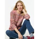 Bild von Softcotton-Pullover Farbverlauf