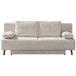 Produktbild von Novel Schlafsofa Spicy , Beige , Textil , Uni , 2-Sitzer , Füllung: Polyurethan (Pur) , 193x85x88 cm , Fußauswahl, Stoffauswahl, Rücken echt , Kinder-