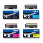 Bild von Brother Toner-Set TN-910 Multipack Cyan Magenta Gelb Schwarz HL-L9310 MFC-L9570 Toner Tonerset TN910 4-Pack 4er TN910BK TN910C TN910M TN910Y