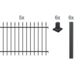 Bild von ALBERTS Zaun-Grundset Chaussee, zum Aufschrauben