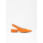 Bild von bonprix Sling Pumps – orange – Damen – Size: 40