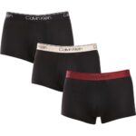 Bild von 3PACK Herren Klassische Boxershorts Calvin Klein schwarz (NB2569A-Q84) L Schwarz