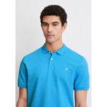 Bild von Marc O’Polo Poloshirt Piqué regular blau 3xl