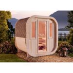 Bild von FinnTherm Fasssauna ScandiCube Mini XS