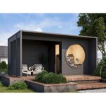 Bild von Fjordholz Gartenhaus Modell Office Box Größe XXS +