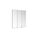 Bild von Keuco Royal Modular 2.0 Spiegelschrank 800310091000000 900 x 900 x 120 mm, ohne Steckdose, Wandeinbau, 3-türig