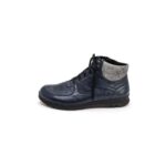 Bild von sportliche Boots Hirschleder marine