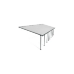 Bild von Palram – Canopia Aluminium Terrassenüberdachung Feria   Anthrazit   385x1212x305 cm