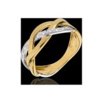 Bild von Edenly Ring GlÃ¤nzernder Zopf – Gelbgold