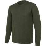 Bild von Beretta Herren Pullover Merino V-Neck Green Moss M
