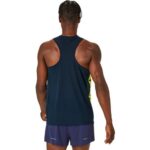 Bild von ASICS LIGHT GRAPHIC SINGLET French Blue/Safety Yellow Male S