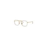 Bild von Ray – Ban Unisex RX3694V JIM 3167 Rahmen von BRILLEN Metall Beige Transparent Geometrisch Normal