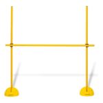 Bild von Hergestellt für: Trainingsunterlagen24 GmbH Kombi-Hürden-System (120 cm) – Farbe: Gelb