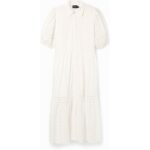 Bild von Desigual Midi-Hemdblusenkleid Stickereien – WHITE – female – Size: XS