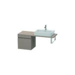 Bild von Duravit DuraStyle Waschtisch-Unterschrank DS532204343 50 x 47,8 cm, basalt matt, für Konsole, 1 Auszug