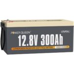 Bild von PQ-DE Power Queen 12V 300Ah LiFePO4 Batterie, Integriertes 200A BMS, 1 Stück(0% MwSt. DE/AT)