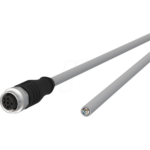 Bild von Metz Connect MC 142MLA20050 – Sensorleitung, M12, 4 pol, Ku > offenes Ende, 5 m