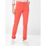 Bild von 5-Pocket-Hose BRAX “Style MARY”, Damen, Gr. 44, Normalgrößen, rot, 96% Baumwolle, 4% Elasthan, Hosen