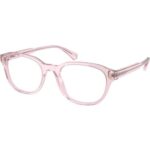 Bild von Ralph Lauren Damen RA7172U  6190 Optische Fassungen Acetat Rosa Transparent Geometrisch Normal