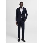 Bild von Veste costume Milán slim-fit bleu marine foncé – Homme – 50 – MANGO MAN