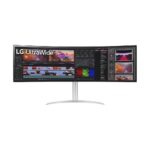 Bild von LG Electronics LG UltraWide 49” Dual QHD Nano IPS VESA Display HDR 400 G-SYNC Compatible Monitor 49WQ95X-W Weiß Klasse G