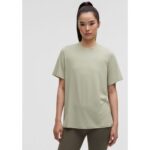 Bild von lululemon – Trainings-T-Shirt aus Jersey für Frauen – Größe 2 in Fog Green