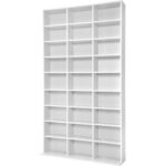 Bild von Tectake Regal Christel 180x102x23,5cm – weiß