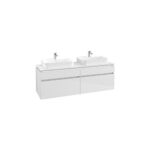 Bild von Villeroy und Boch Villeroy & Boch Legato Waschtischunterschrank B768L0DH 160x55x50cm, mit LED-Beleuchtung, Glossy White
