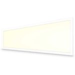 Bild von HOFTRONIC LED-Panel – 30×120 cm – 36 Watt 4320 Lumen (120lm/W) – 3000K warmweiß – Flimmerfrei – UGR22 – IP20 für den Innenbereich – 50.000 Leuchtstunden