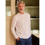 Bild von Avena Langarm-Shirt Baumwolle – Weiß – male – Size: 52