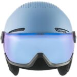 Bild von ALPINA Kinder Skihelm Zupo Visor Q-Lite blau   Größe: 48-52CM   A9229