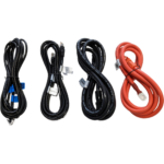Bild von Batterieanschlusskabelset Pylontech zu Wechselrichter 2 x 2,0m 25mm² Amphenol zu M8