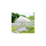 Bild von Palram – Canopia Aluminium Gewächshaus Essence 812   Silber   366x243x231 cm