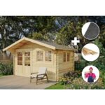 Bild von Alpholz Premium Set Gartenhaus Gabriel 400 x 300 cm inkl. Montage