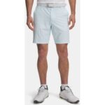 Bild von Under Armour Drive mit DruckShorts (22 cm) mit konischer Passform für Herren Stream / Weiß / Halo Grau 34
