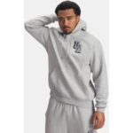 Bild von Under Armour Icon FleeceHoodie für Herren Mod Grau Light Heather / Schwarz XXL